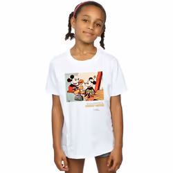 Disney - T-shirt BUILDING A BUILDING - Fille (Blanc)