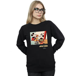 Disney - Sweat BUILDING A BUILDING - Femme (Noir)
