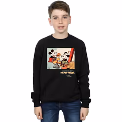 Disney - Sweat BUILDING A BUILDING - Garçon (Noir)