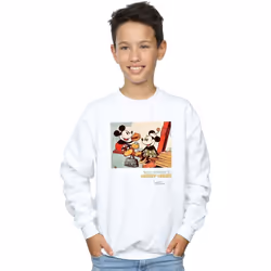 Disney - Sweat BUILDING A BUILDING - Garçon (Blanc)