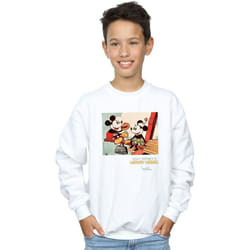 Disney - Sweat BUILDING A BUILDING - Garçon (Blanc)