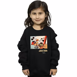 Disney - Sweat BUILDING A BUILDING - Fille (Noir)