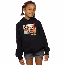 Disney - Sweat à capuche BUILDING A BUILDING - Fille (Noir)