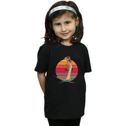 Disney - T-shirt THE LION KING - Fille (Noir)