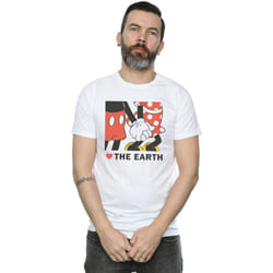Disney - T-shirt HEART THE EARTH - Homme (Blanc)