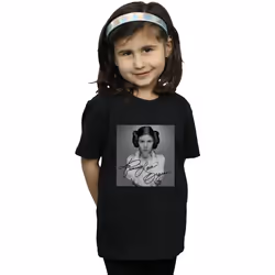 Star Wars - T-shirt - Fille (Noir)