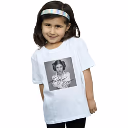 Star Wars - T-shirt - Fille (Blanc)