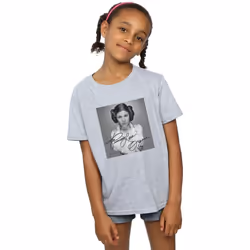 Star Wars - T-shirt - Fille (Gris chiné)
