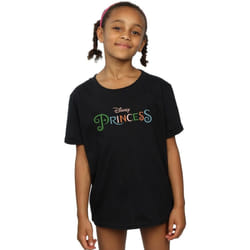 Disney Princess - T-shirt - Fille (Noir)