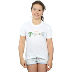 Disney Princess - T-shirt - Fille (Blanc)