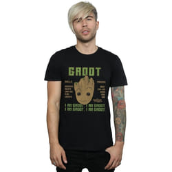 Marvel - T-shirt GUARDIANS OF THE GALAXY VOL. SKILLS - Homme (Noir)