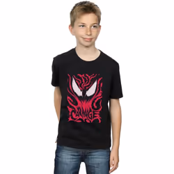 Marvel - T-shirt CARNAGE - Garçon (Noir)