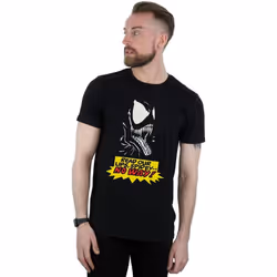 Marvel - T-shirt NO WAY - Homme (Noir)
