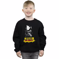 Marvel - Sweat NO WAY - Garçon (Noir)
