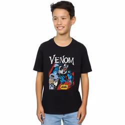 Marvel - T-shirt VENOM - Garçon (Noir)