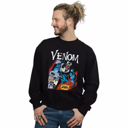 Marvel - Sweat READ OUR LIPS - Homme (Noir)