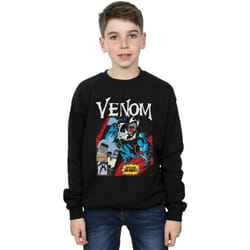Marvel - Sweat READ OUR LIPS - Garçon (Noir)