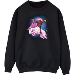 Marvel - Sweat SPACE UNICORN - Homme (Noir)