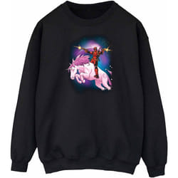 Marvel - Sweat SPACE UNICORN - Femme (Noir)