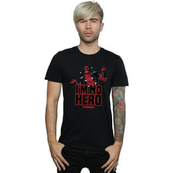 Marvel - T-shirt I'M NO HERO - Homme (Noir)