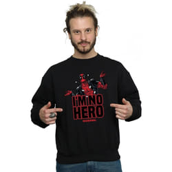 Marvel - Sweat I'M NO HERO - Homme (Noir)