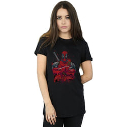 Marvel - T-shirt - Femme (Noir)