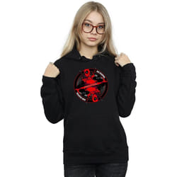 Marvel - Sweat à capuche GOOD BAD - Femme (Noir)