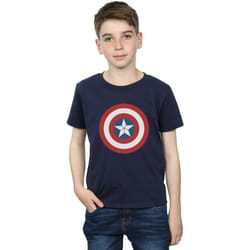 Marvel - T-shirt CIVIL WAR - Garçon (Bleu marine)