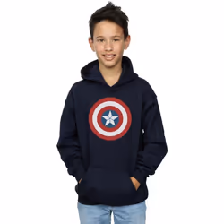 Marvel - Sweat à capuche CIVIL WAR - Garçon (Bleu marine)