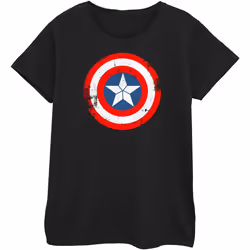 Marvel - T-shirt CIVIL WAR - Femme (Noir)