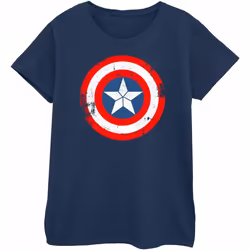Marvel - T-shirt CIVIL WAR - Femme (Bleu marine)