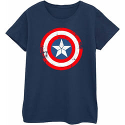 Marvel - T-shirt CIVIL WAR - Femme (Bleu marine)