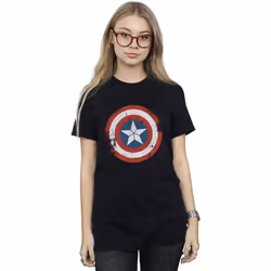 Marvel - T-shirt CIVIL WAR - Femme (Noir)