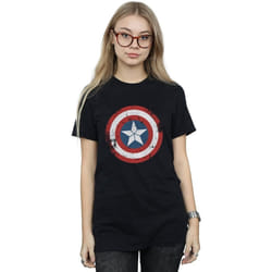 Marvel - T-shirt CIVIL WAR - Femme (Noir)