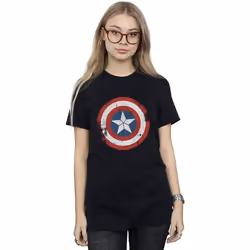 Marvel - T-shirt CIVIL WAR - Femme (Noir)