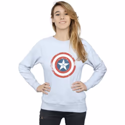 Marvel - Sweat CIVIL WAR - Femme (Gris chiné)