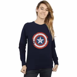 Marvel - Sweat CIVIL WAR - Femme (Bleu marine)