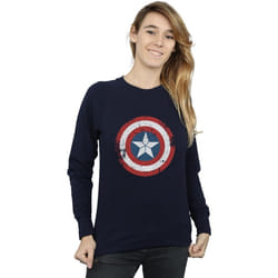 Marvel - Sweat CIVIL WAR - Femme (Bleu marine)