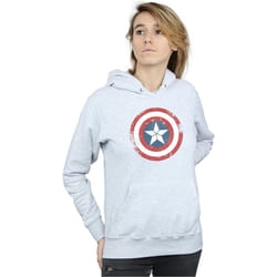 Marvel - Sweat à capuche CIVIL WAR - Femme (Gris chiné)