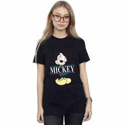 Disney - T-shirt - Femme (Noir)