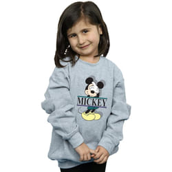 Disney - Sweat - Fille (Gris chiné)