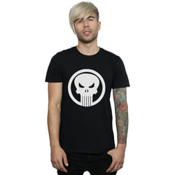Marvel - T-shirt THE PUNISHER SKULL CIRCLE - Homme (Noir)