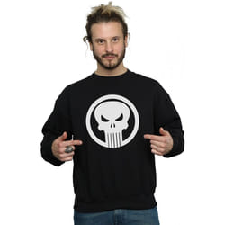 Marvel - Sweat THE PUNISHER SKULL CIRCLE - Homme (Noir)