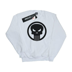 Marvel - Sweat THE PUNISHER SKULL CIRCLE - Homme (Blanc)