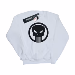 Marvel - Sweat THE PUNISHER SKULL CIRCLE - Homme (Blanc)