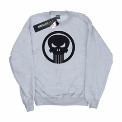 Marvel - Sweat THE PUNISHER SKULL CIRCLE - Homme (Gris chiné)