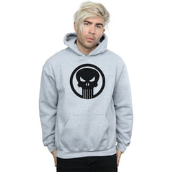 Marvel - Sweat à capuche THE PUNISHER SKULL CIRCLE - Homme (Gris chiné)