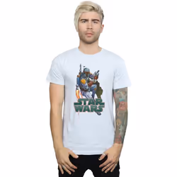 Star Wars - T-shirt FIRED UP - Homme (Gris chiné)