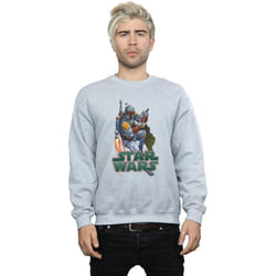 Star Wars - Sweat FIRED UP - Homme (Gris chiné)