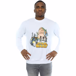 Star Wars - Sweat - Homme (Blanc)